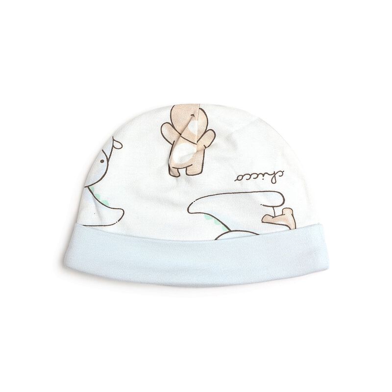 Gift Box- Velour Babysuit, Bib And Hat image number 4